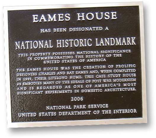 The Eames House Landmark